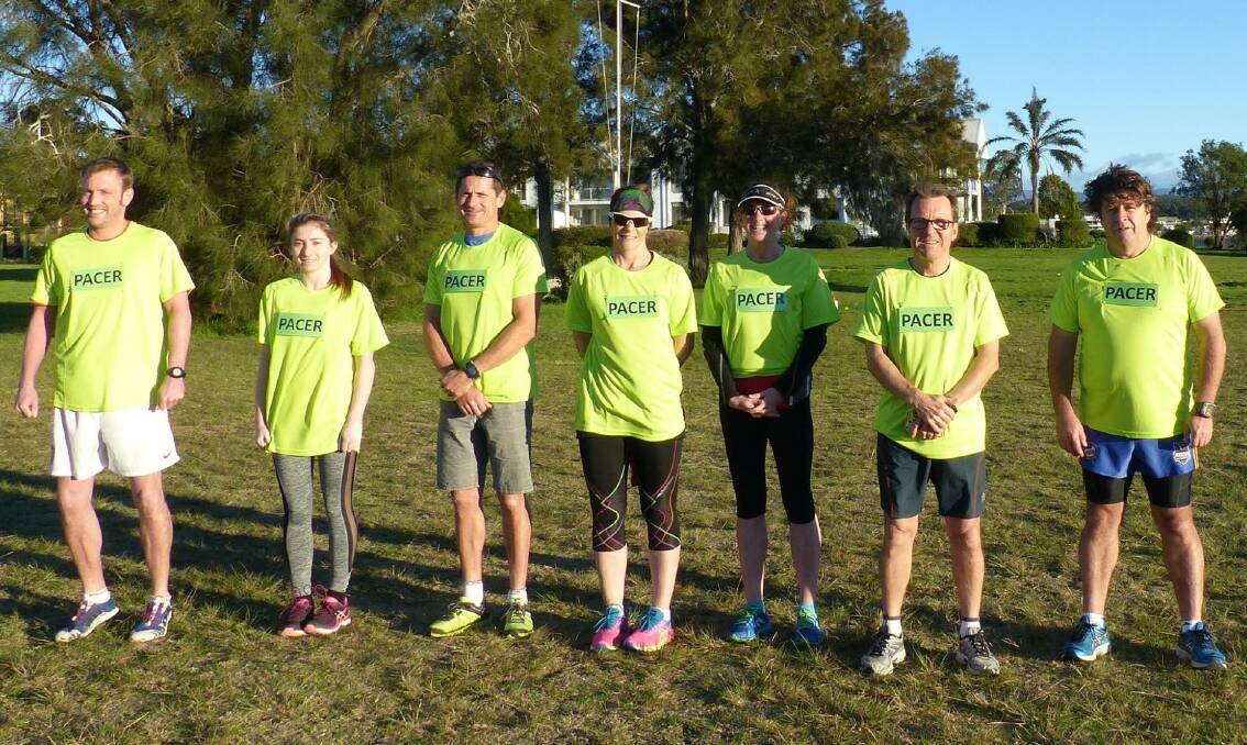 KEEPING PACE: Ulladulla RATS competed in the Batemans Bay parkrun on the weekend. Ulladulla RAT, Nicole Rattenbury (3rd from right) was the 30 minute pacer and finished in 29.39.
