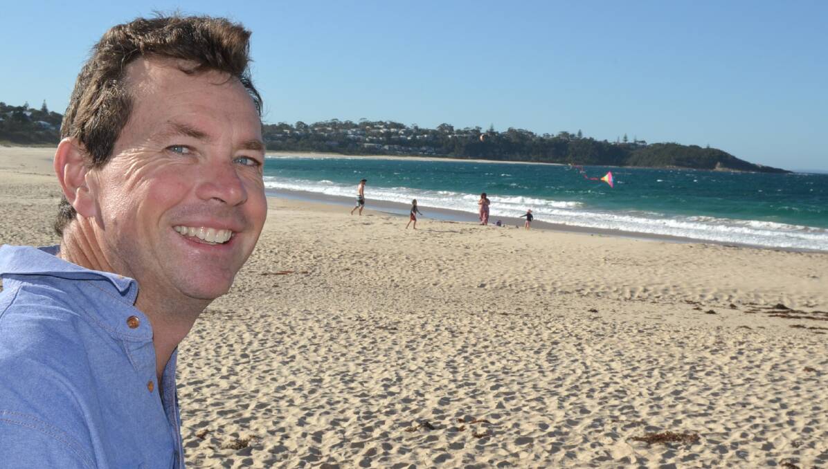 GET ON BOARD: Matthew Forbes is pleased to be a “voice of the Milton-Ulladulla area” when it comes to tourism.
