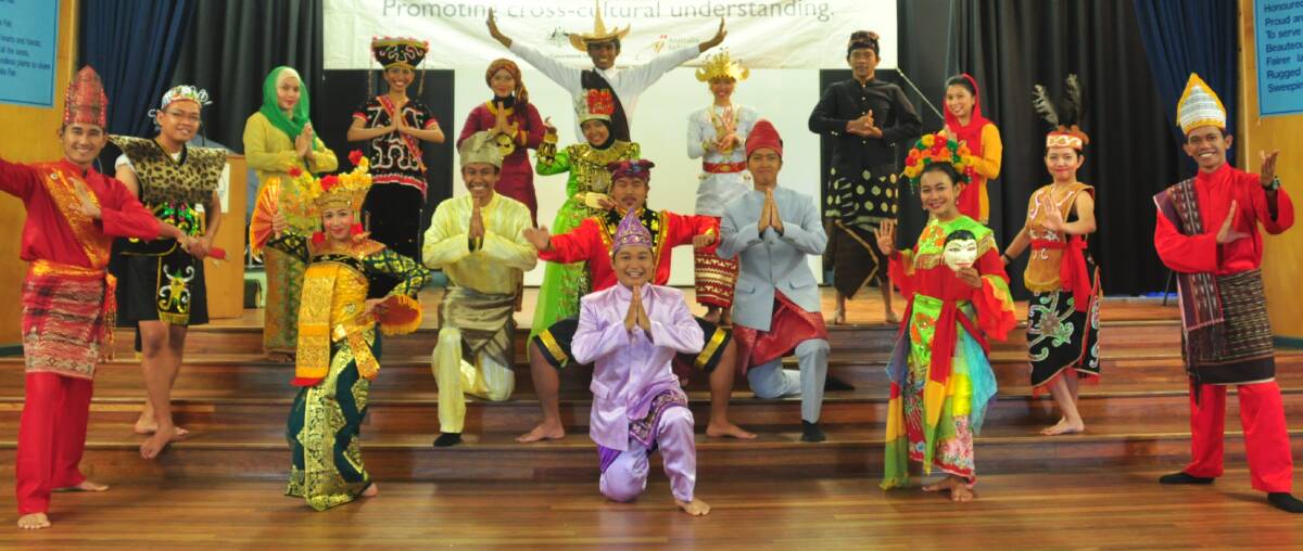 YOUTH EXCHANGE: The visiting Indonesians will farewell their host families and work places with a traditional performance on Friday.