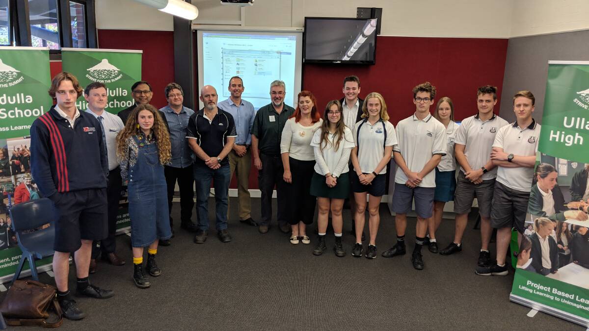 NEW OPPORTUNITIES: Students from Bomaderry to Pambula gathered at Ulladulla High to discuss their research projects. 