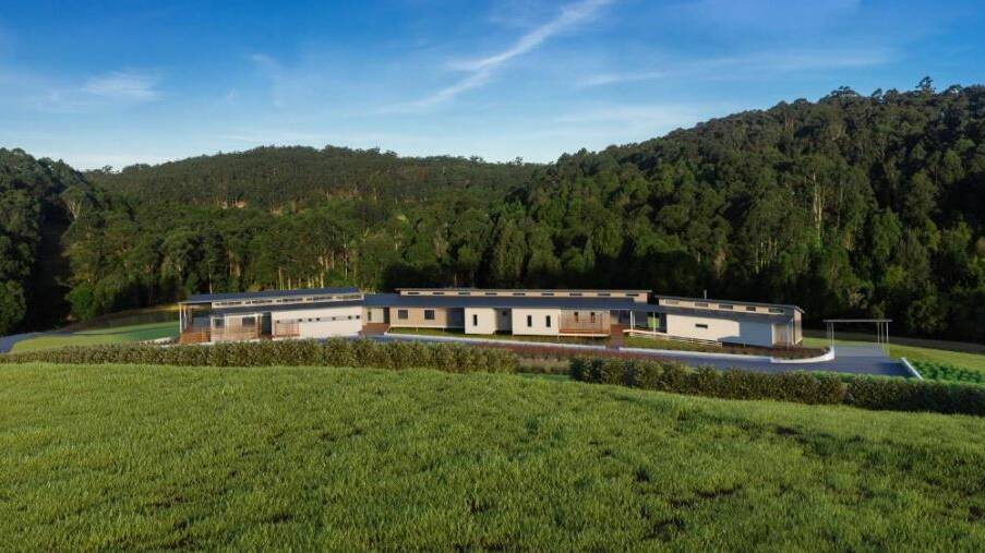 The lodge and function centre, part of the second phase in the design of the ecolodge. Picture: Shoalhaven City Council
