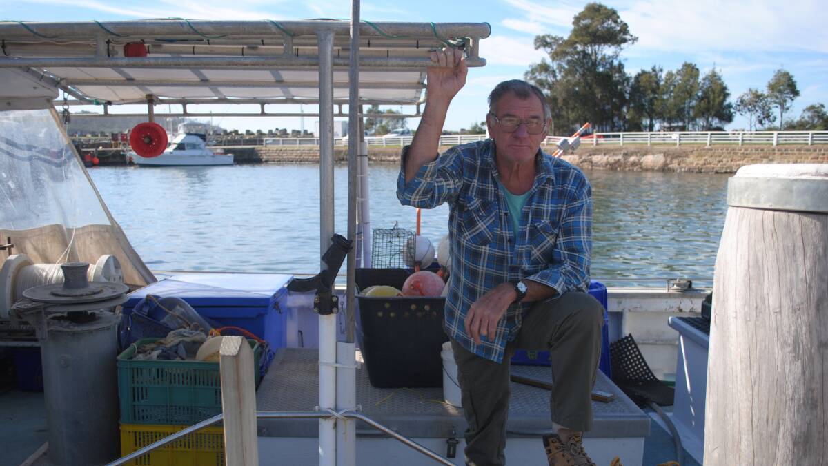 OUTRAGED: Captain of the Robby Allen, Dave Dunn, based in Ulladulla, supports the move from Shoalhaven City Council to ban super trawlers from the area. 