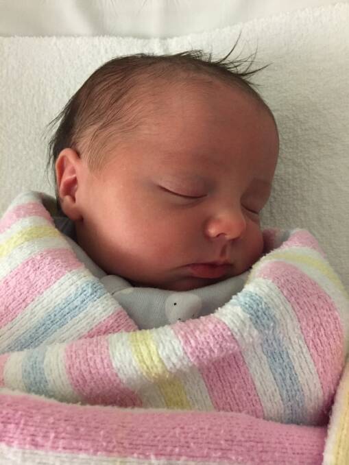 ADORABLE: Ivy Luna Blair was born at Shoalhaven Memorial District Hospital on Wednesday, August 9. Image: supplied.