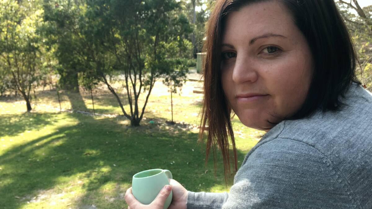 ANXIOUS: Lauren Ross says she is “scared to have her baby" at Shoalhaven hospital following a visit on September 16. Photo: Jessica McInerney.