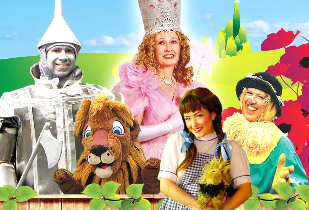 YELLOW BRICK ROAD: The Wizard of Oz show will bring their wacky adaptation of a classic favourite to Ulladulla these school holidays. 