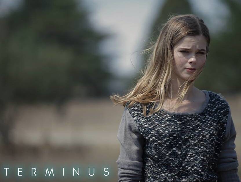 LIGHTS, CAMERA ACTION: Kendra Appleton stars in a new movie, Terminus. It will be out on Netflix and itunes on January 22.