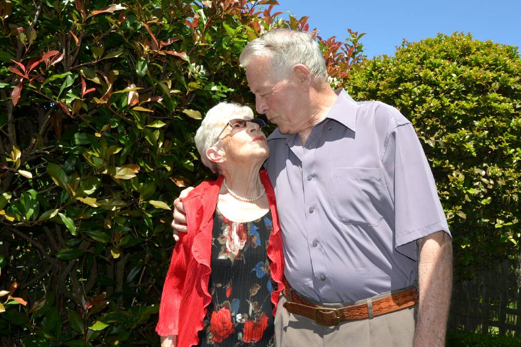 HAPPILY EVER AFTER: Fay and Jim Stephenson celebrated their 65th wedding anniversary on January 27.