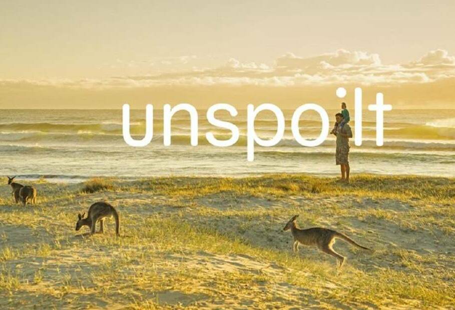 NATURE: The 'Unspoilt' campaign focuses on the natural beauty of the South Coast region to draw people to the area. 