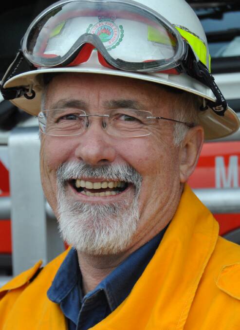 Bob Milo from the Milton Rural Fire Service is grateful for the extra funds.