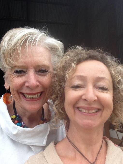 ARCHIBALD ENTRY: Lake Conjola artist Penny Lovelock (right) is hoping to paint well-known cook and media personality Maggie Beer for this year's Archibald Prize.