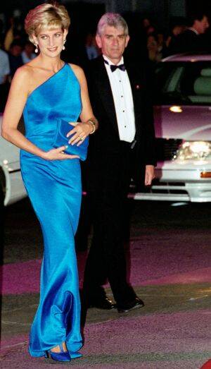 Diana at the Victor Chang Cardiac Research Institute dinner-dance at the Sydney Entertainment Centre, 1996. Photo: Getty/Tim Graham
