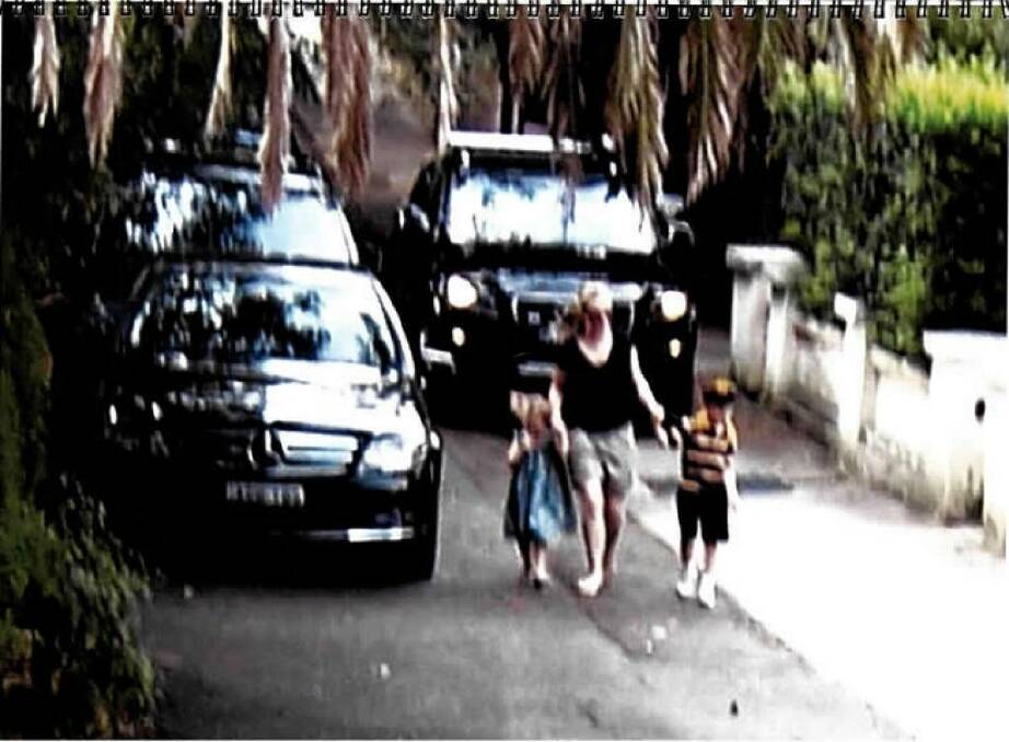 Scots College: An image from the court judgment showing parents and children in the area. Photo: Supplied