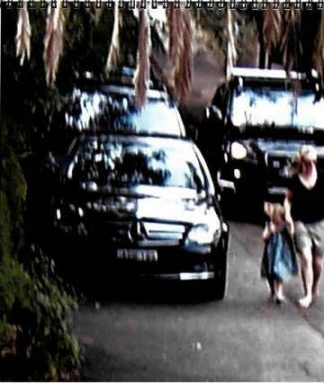 Scots College: An image from the court judgment showing parents and children in the area. Photo: Supplied