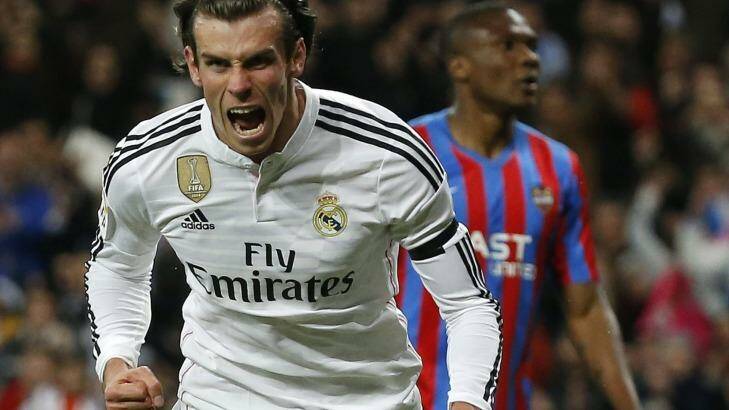 Man of many talents: Real Madrid's Gareth Bale. Photo: Reuters 