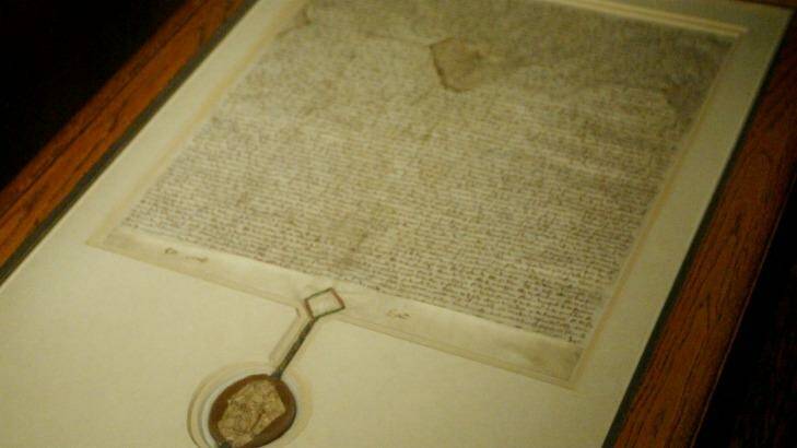 More Australians know of the 1297 Magna Carta than they do of the Australian Constitution, according to an Ipsos MORI survey. Photo: Chris Lane