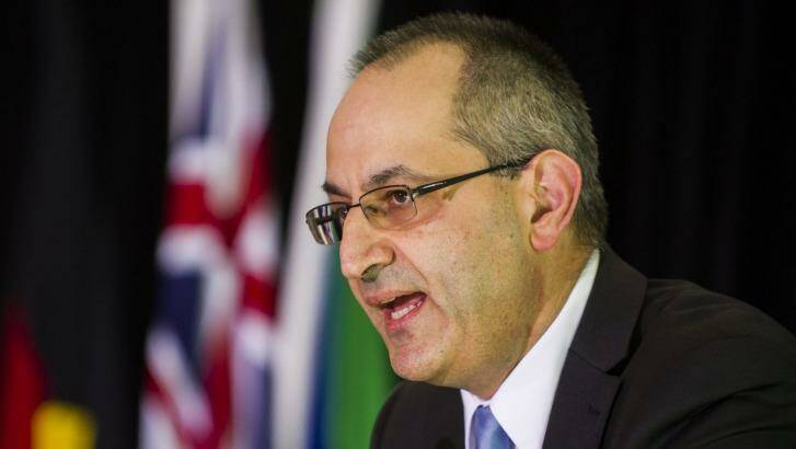 Department of Immigration and Border Protection  head Michael Pezzullo. Photo: Rohan Thomson