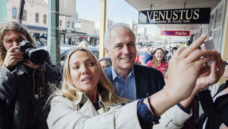 The Liberal Party's switch to Malcolm Turnbull has resulted in a increase in undecided voters heading into next year's election, according to an ACTU survey. Photo: Christopher Pearce