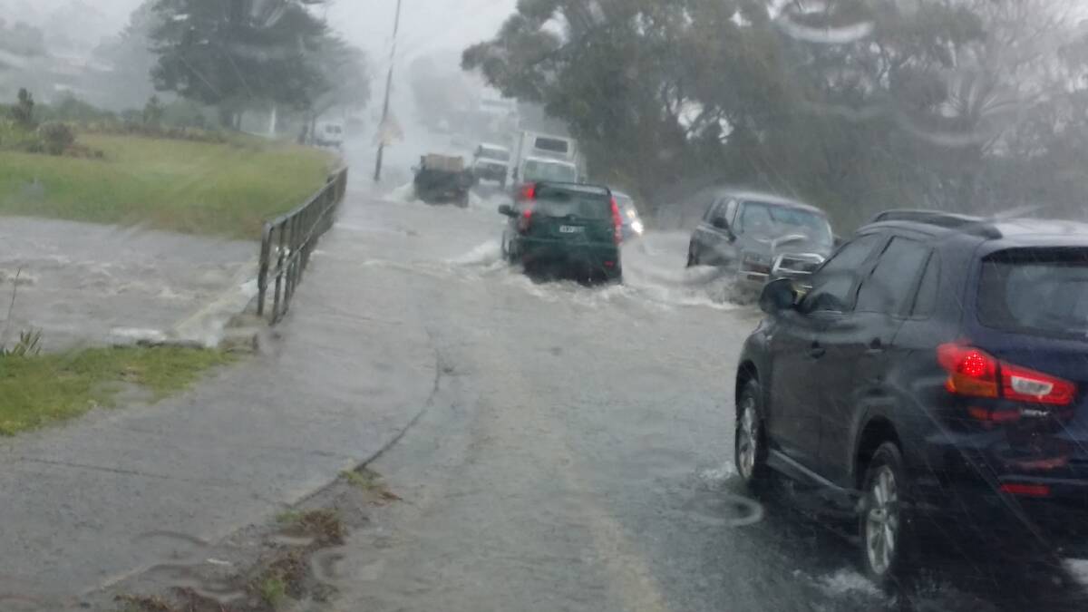 Tuesday's storm resulted in flooding and damage to homes, business and roads in the Milton Ulladulla district. The Ulladulla SES and local residents have sent in some of their photos.