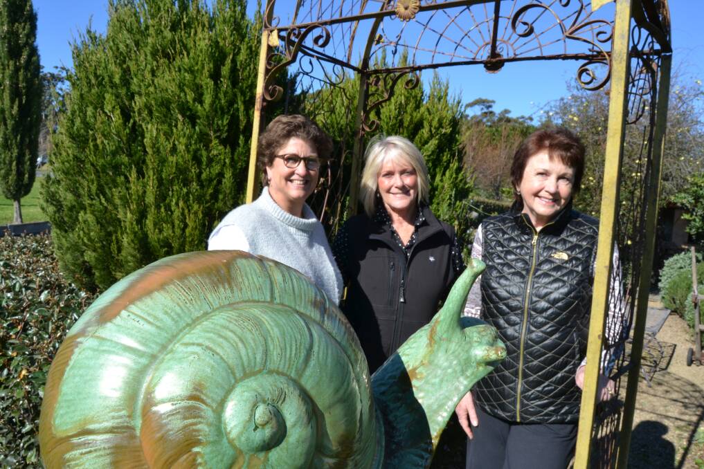 FOOD FOR THOUGHT: Slow Food Shoalhaven members Marianne Cool (left), Rosie Cupitt and Leigh Maloney are excited to be hosting delegates from around the country for the annual Slow Food Conference next month.