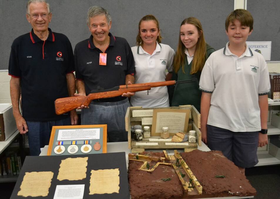 Ulladulla High School is preparing an art and memorabilia exhibition that will be open to the public during on April 24.
