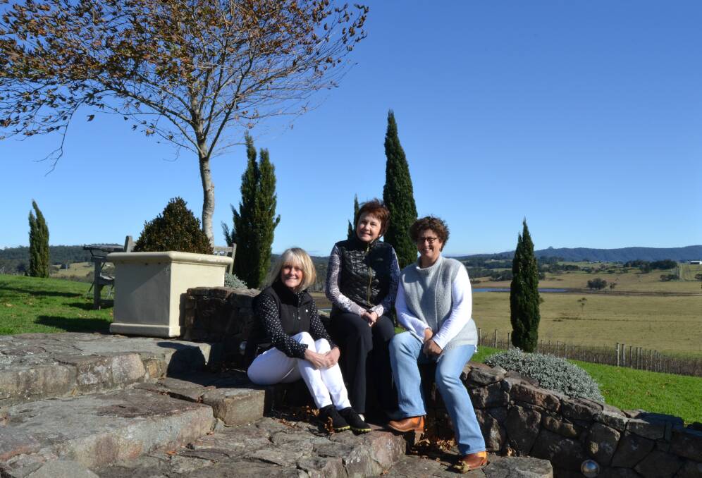 FOOD FOR THOUGHT: Slow Food Shoalhaven members Rosie Cupitt (left), Leigh Maloney and Marianne Cool are excited to be hosting delegates from around the country for the annual Slow Food Conference next month.