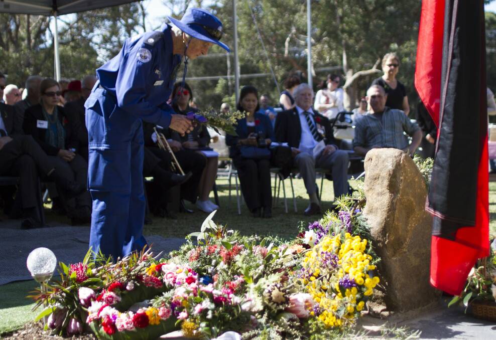 Residents from the Kioloa and Bawley Point district turned out for the first Anzac Service at Kioloa Community Hall on Saturday, followed by an memorial display at the fire shed and a dinner dance.