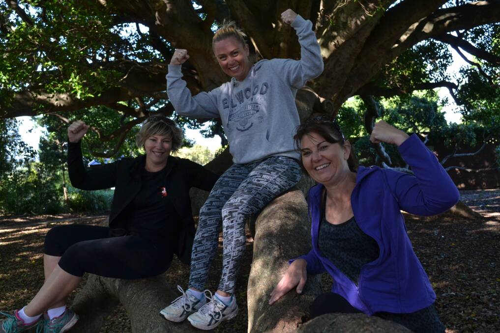 MUDSTERS: Fiona Butson (left), Carla West and Jodie Halstead believe the Miss Muddy Festival would bring visitors to the Milton-Ulladulla region and provide a fun outdoor experience for women and children.