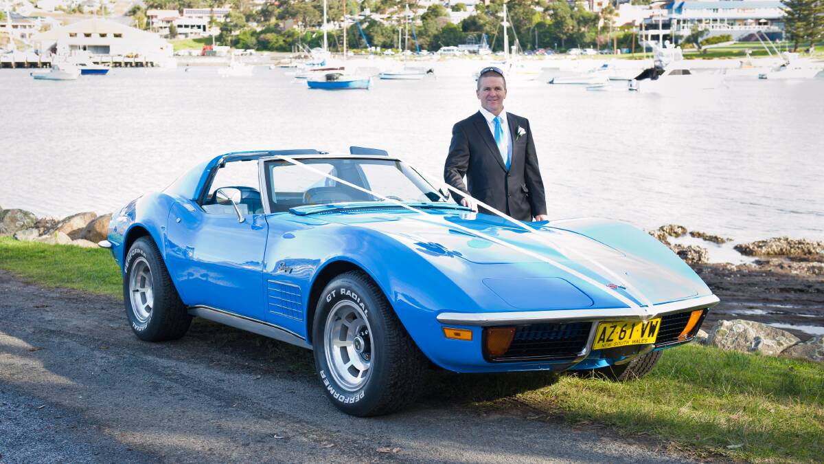 WALK FOR LIFE: Charlie McInnes, pictured with his rebuilt Corvette, lost his battle with cancer last month and his family members will walk in his memory during the Milton-Ulladulla Relay for Life in September. 