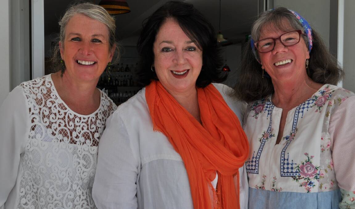 Fans of comedian and author Wendy Harmer visited Bannister's on Thursday. 
