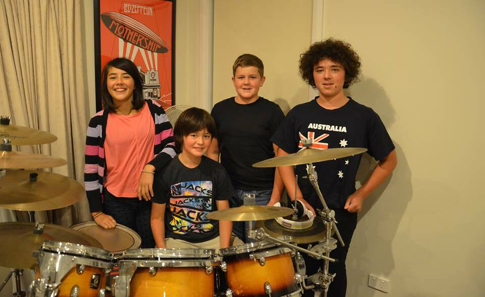 BIG NIGHT: Youth band Hard To Find and are appearing at the Mollymook Golf Club on Friday night. 