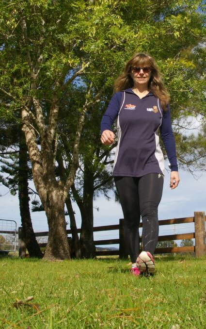 CHARGED: Dr Mary Ambrose is ready to hit the Relay for Life track at the Lighthouse Oval on Saturday where she will walk non-stop in memory of her father and the many patients she has treated. 