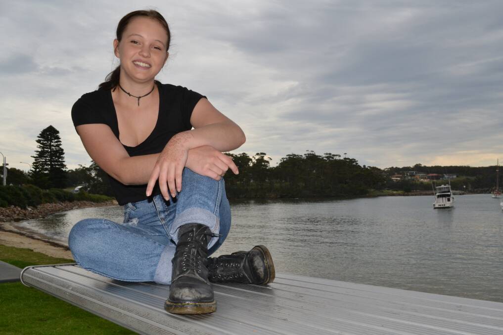 SET FOR THE STAGE: Dance and drama student Tess Fair will audition for nine major performing arts academies next week while also completing her final HSC exams. 