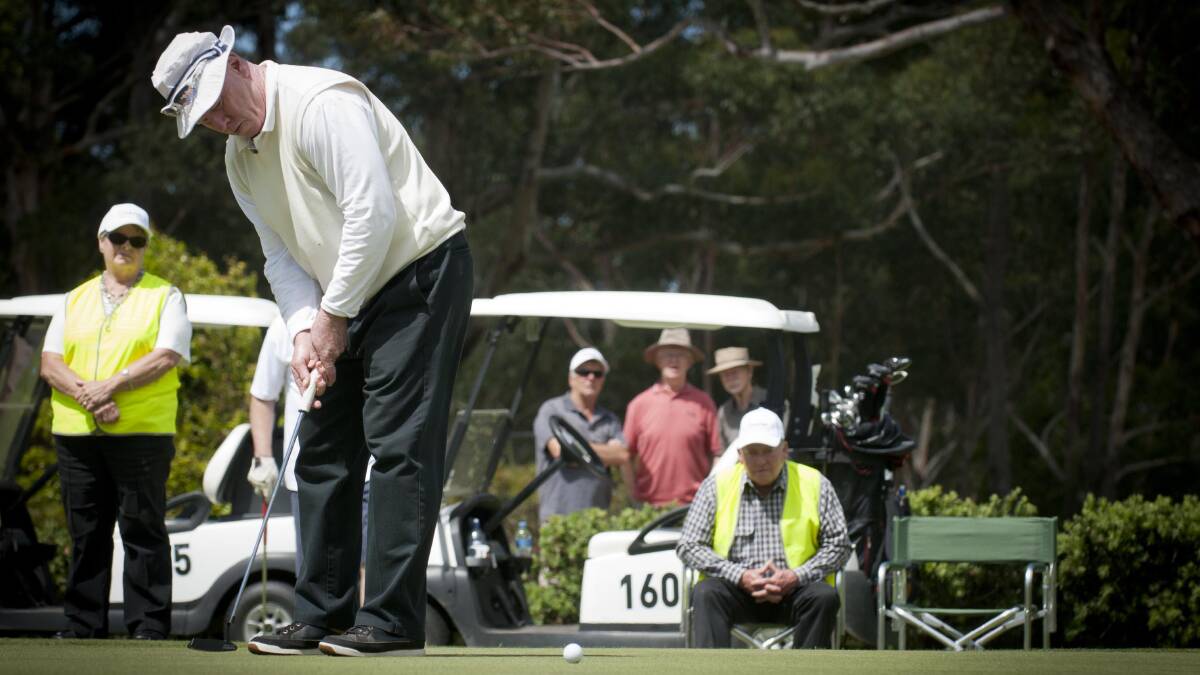 ON PAR: Terry Price is just one of the golfing legends who will play at the2014 NSW Senior PGA Championship Pro-Am this weekend.