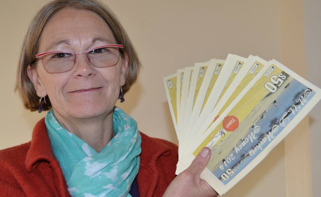 WINNER: Marie-Louise Taylor of Narrawallee is looking forward to spending her $1000 of shopping vouchers. 