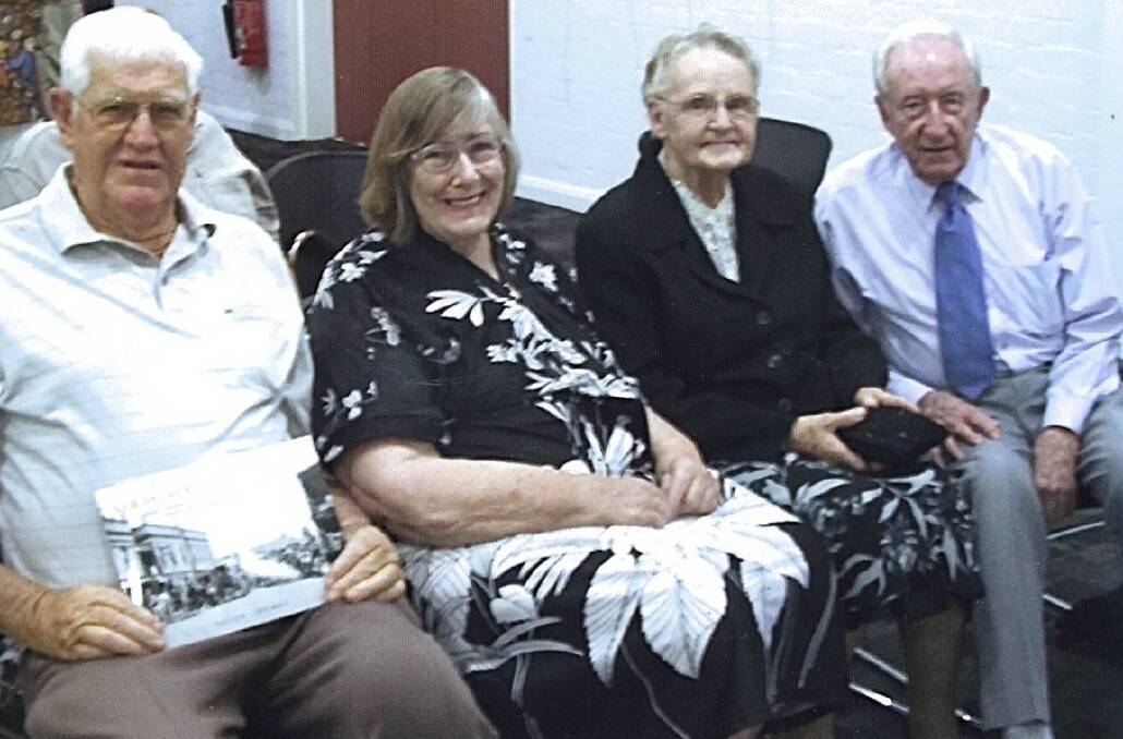 NEW BOOK: Lyall and Joanne Ewin and Kath and Tom Shields at the launch of the new Pictorial Memories – Shoalhaven book.   