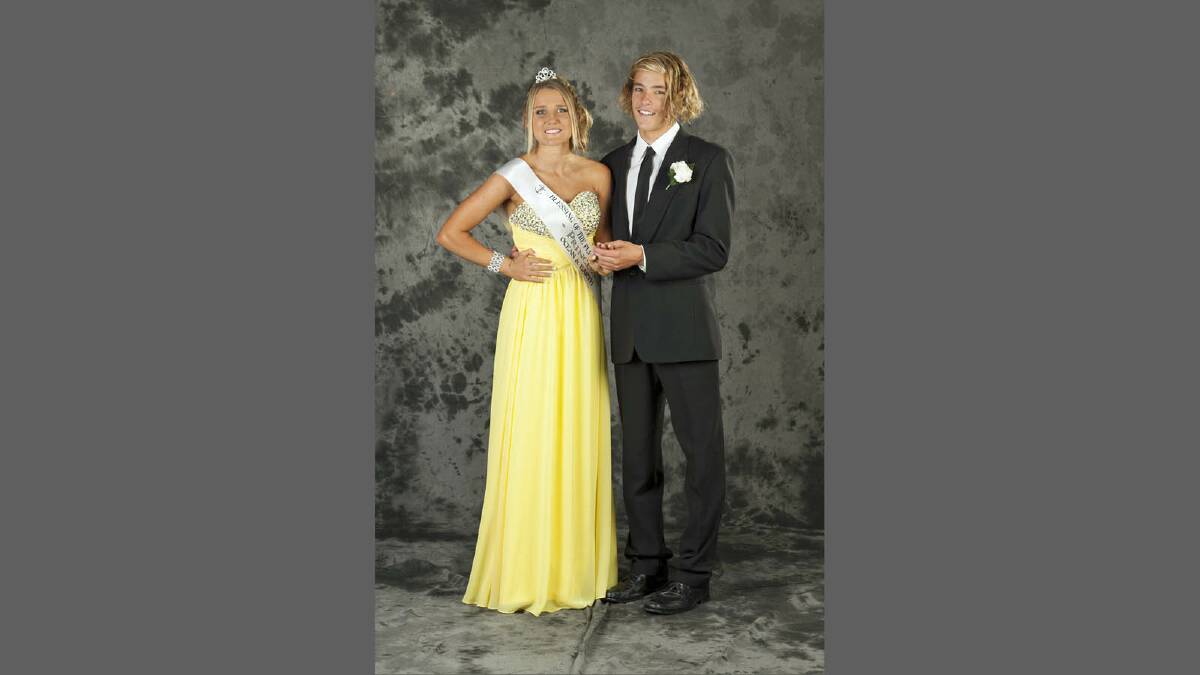 Princess Skyla Rayner and partner Chad Elkins sponsored by Ocean and Earth.