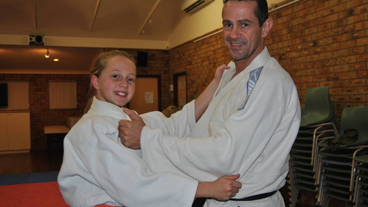 JUDO DUO: Yuukan Judo’s Chris and Amelie Gautier fought at the National Judo Tournaments earlier this month and both received gold medals.