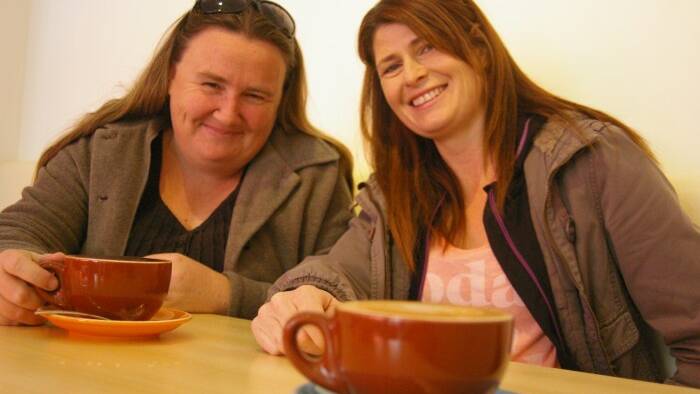 COFFEE TIME: Taking part in Dry July for the fourth time, Dr Debbie Watson (left) has joined Janine Payten in the Beerless and Fearless team.
