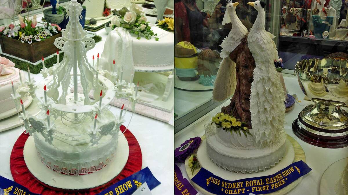 MILTON’S queen of cake decorating, Eileen Scriven, has iced the opposition at this year’s Royal Easter Show.