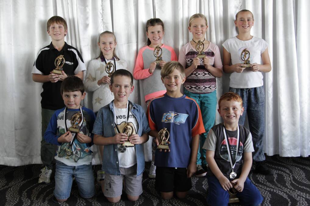 TOP SPORTS: The junior age champions.