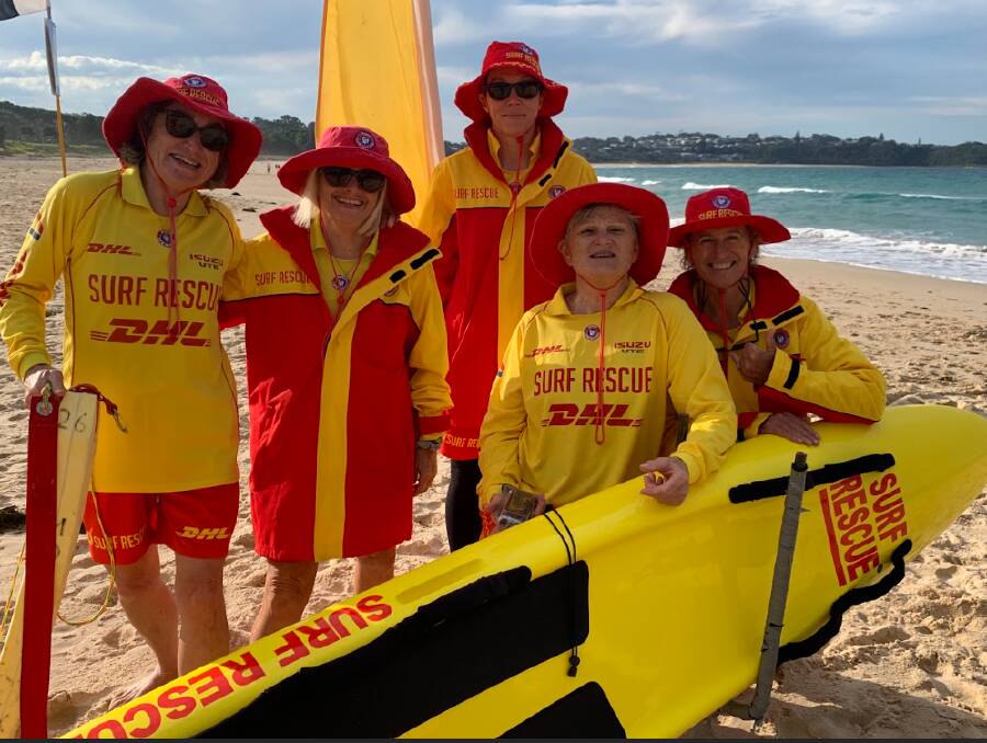 A dedicated group from the Mollymook Surf Life Saving Club. Picture supplied 