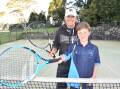 Junior tennis player enjoys playing for the South Coast