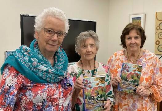 Three authors who addressed the VIEW meeting Jan Facenfield, Jan Thompson and Fay Kastelein. Picture supplied 