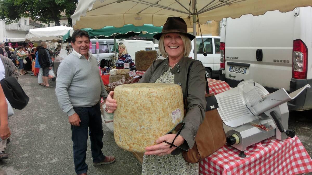 BIG IDEA: Rosie Cupitt is inspired after touring village markets and cheese making facilities in France. 