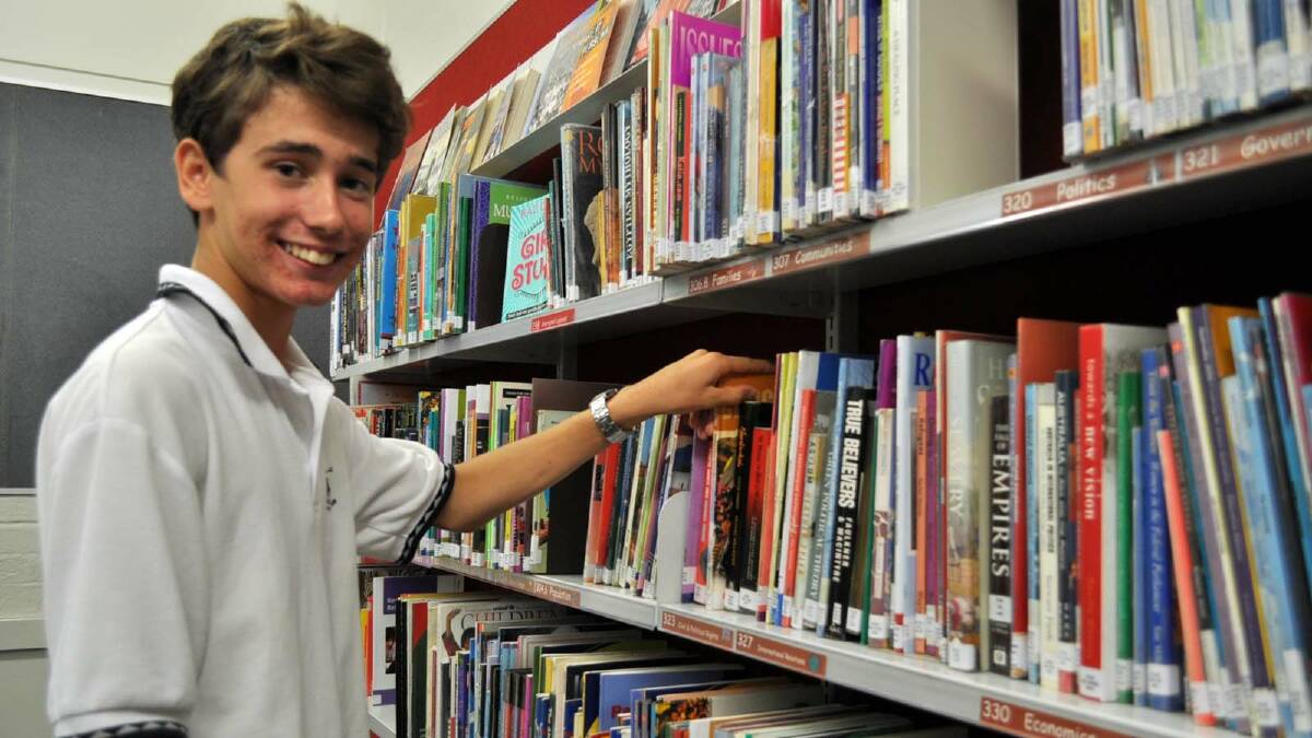 FUTURE LEADER: Jacob Williams has been selected to represent the South Coast in the YMCA NSW Youth Parliament.