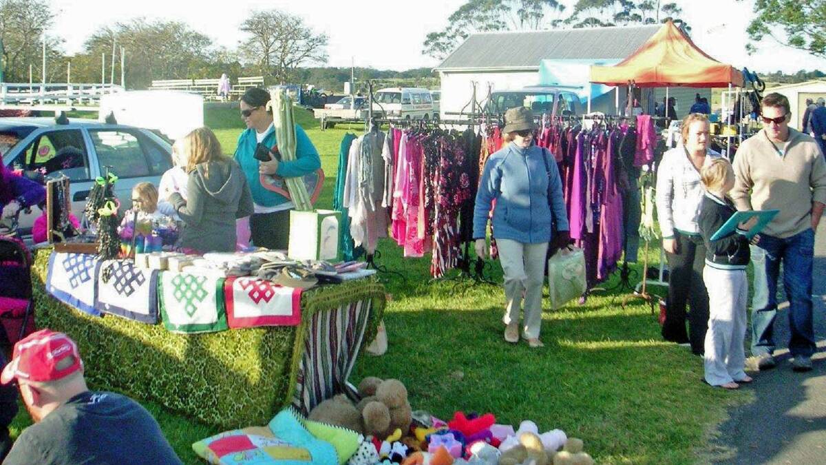 BARGAIN HUNTERS: Large crowds attended last year’s car boot sale and swap meet, with some even waiting overnight.