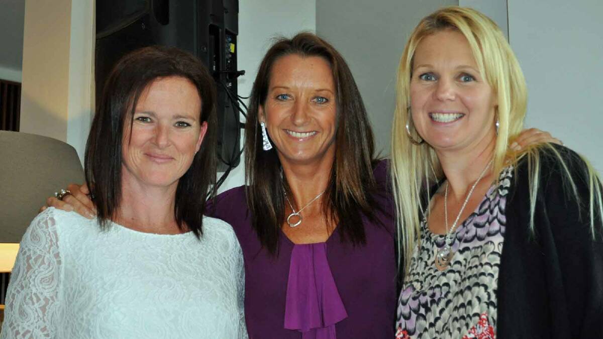 Enjoying the long-lunch with Layne Beachley at Bannisters.