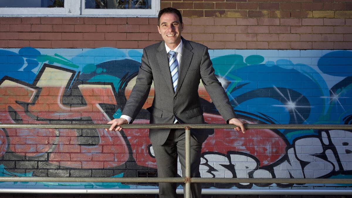 IN CONTROL: Former Ulladulla High School teacher Jihad Dib has made a real difference since being appointed principal of one of the state’s toughest schools, the Punchbowl Boys High School. Photo: SAHLAN HAYES