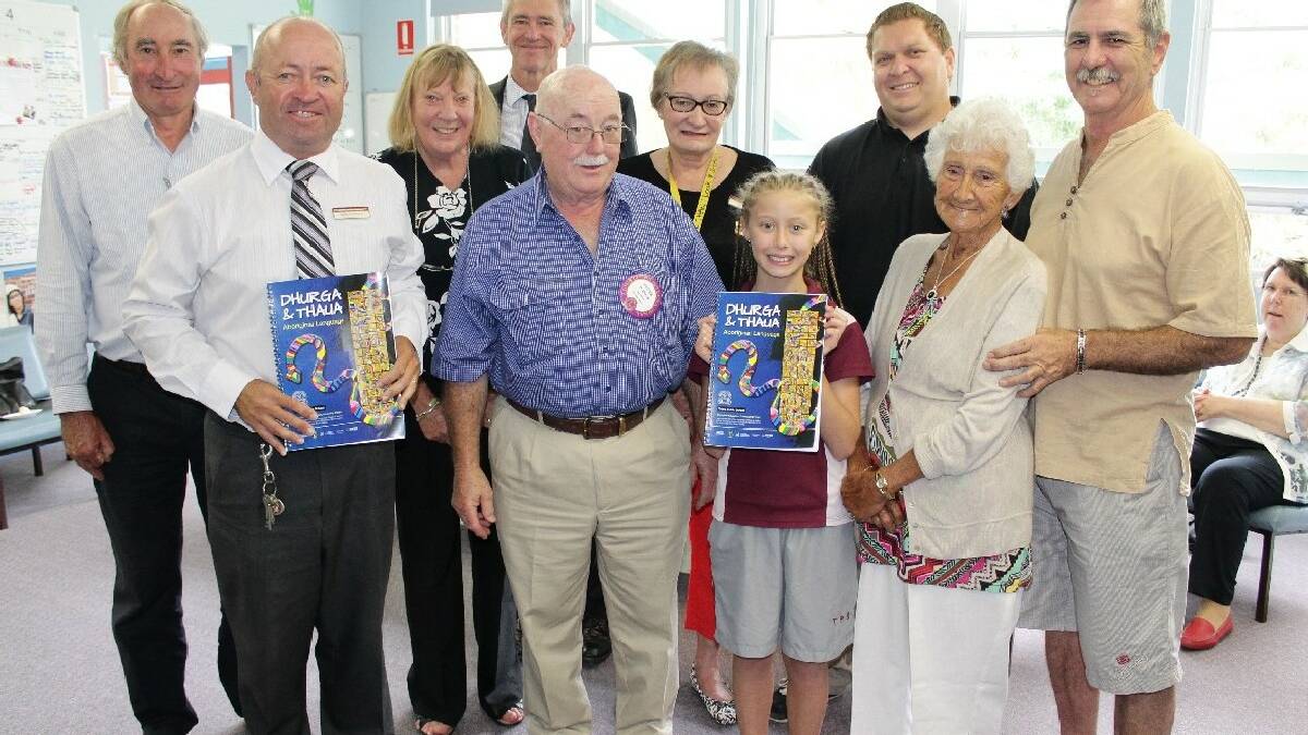 TATHRA: Tathra Public School launches   an Indigenous language book containing words   and phrases from the Dhurga and Thaua dialects.