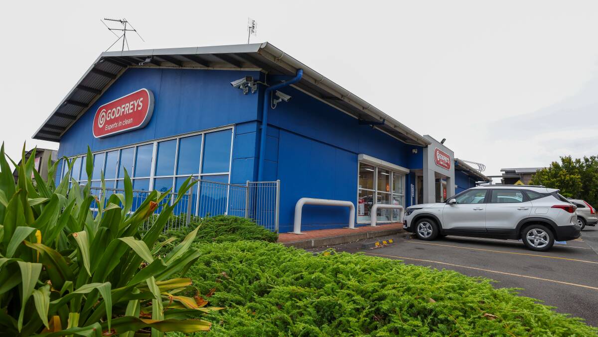 The Godfreys Shellharbour store will close in the next 14 days after the national brand appointed administrators. Picture by Adam McLean